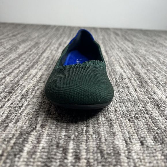 Rothy’s The Flat Women 7.5 Esmerald Green Retired - Picture 12 of 13